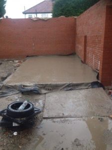 Concrete Foundation for Garages In Bolton