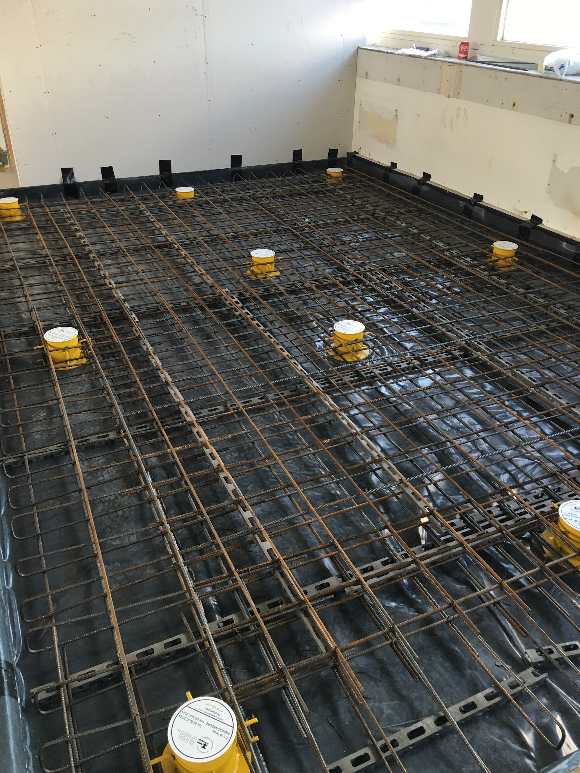 Concrete Foundations In Bury Gym Weights Area Basetec Piling