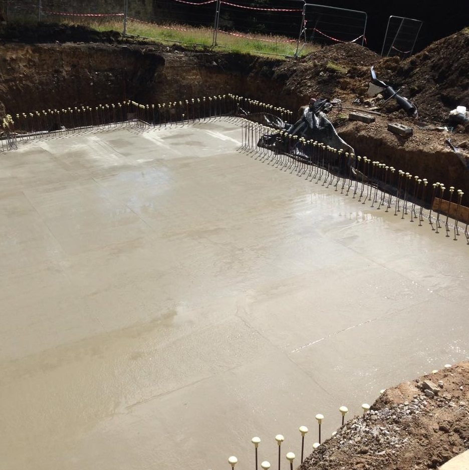 reinforced concrete foundations