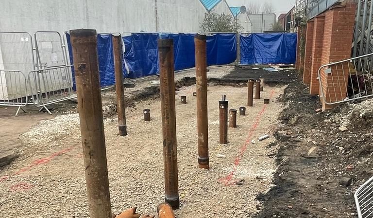 screw piling project images
