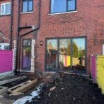 Piling in Orange Hill Road, Prestwich