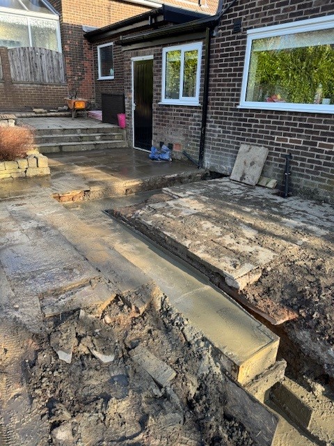 Piling in Harridge Avenue, Rochdale