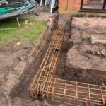 Piling in Millbeck Close, Crewe